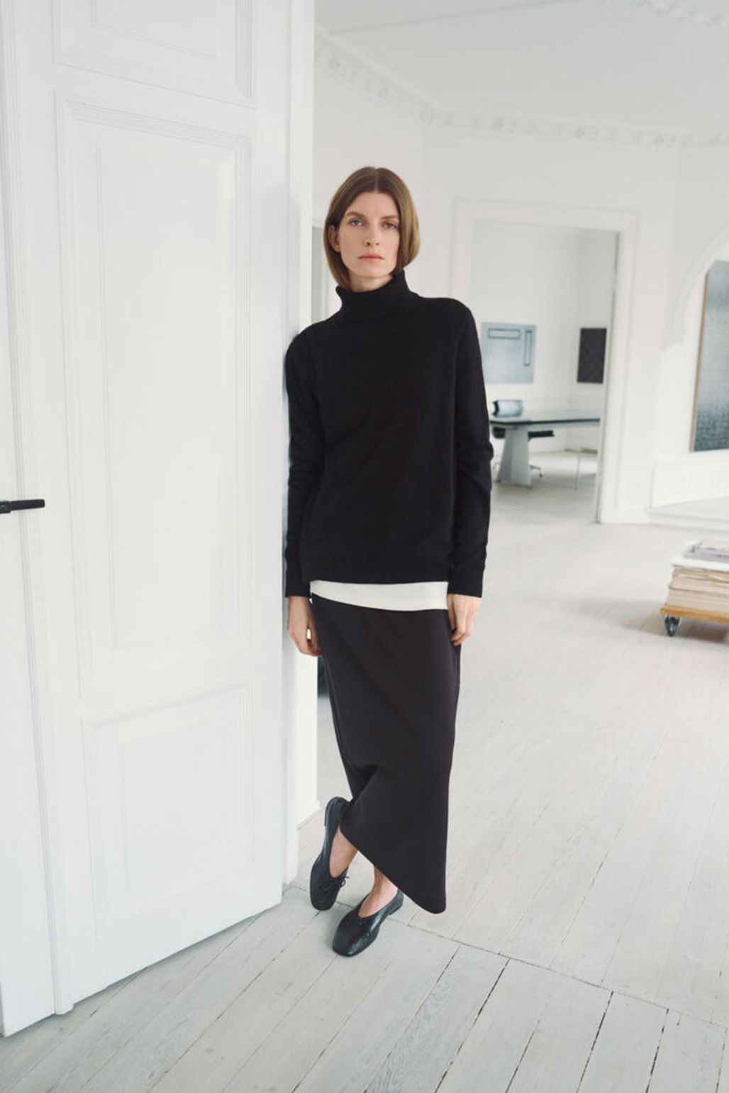 Inwear AidaIW Jersey skirt BLACK