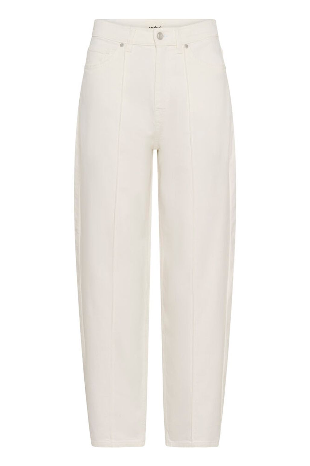 Soaked in Luxury SLRina Barrel Jeans white