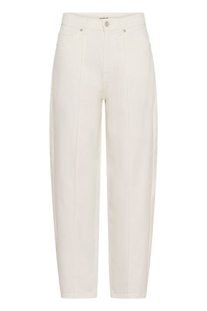 Soaked in Luxury SLRina Barrel Jeans white