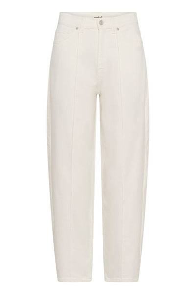 Soaked in Luxury SLRina Barrel Jeans white