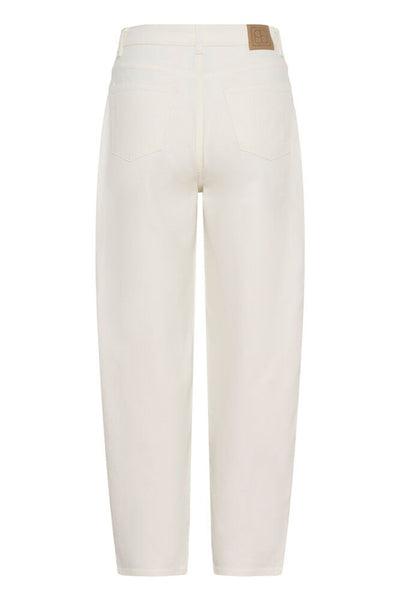 Soaked in Luxury SLRina Barrel Jeans white