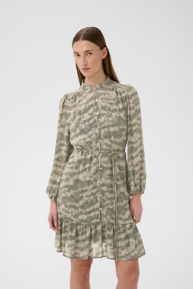 Inwear LENAIW short dress MULLED BASIL