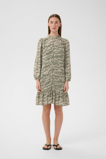 Inwear LENAIW short dress MULLED BASIL