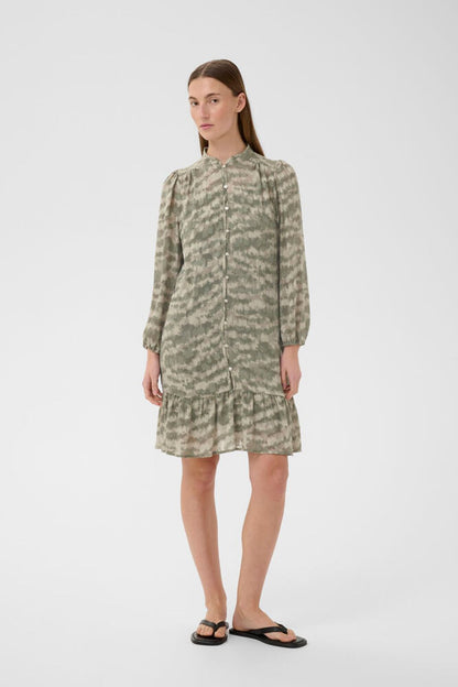 Inwear LENAIW short dress MULLED BASIL