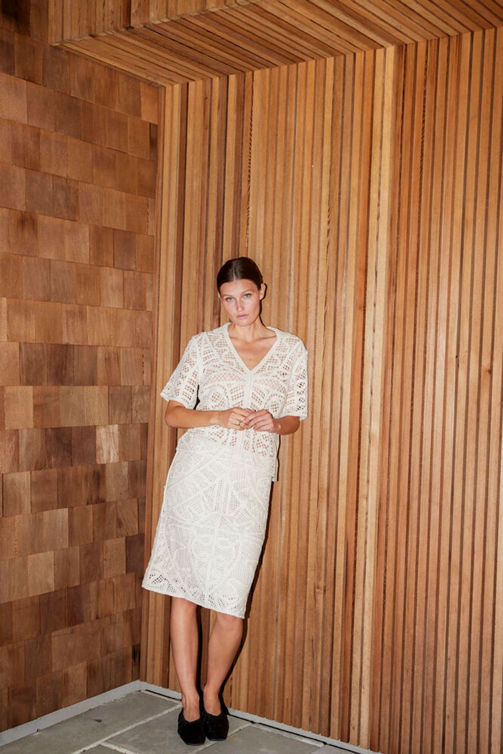 Soaked in Luxury SLAnamy Polo Blouse