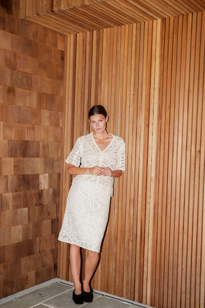 Soaked in Luxury SLAnamy Polo Blouse