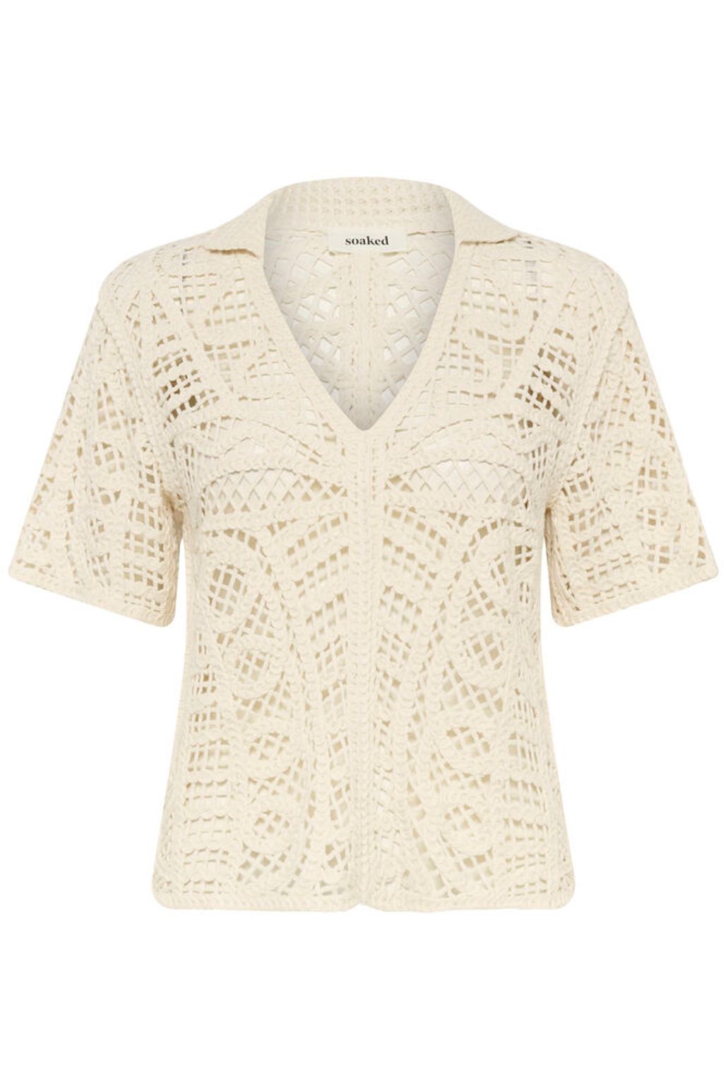 Soaked in Luxury SLAnamy Polo Blouse