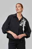 UCHUU  CF25-606  Floral yoke shirt