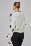 UCHUU CF25-901 Cardigan with appliqué