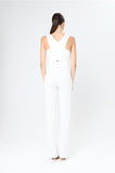 Arggido Fitted waistcoat-Cream