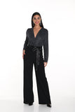 Frank Lyman 249269 jumpsuit silver/black