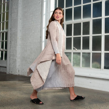 Alquema Havana dress and coat  SILVER SAND