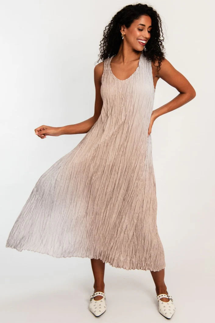 Alquema Havana dress and coat  SILVER SAND