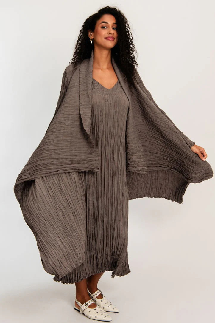 Alquema Havana dress and coat  LILAC MARBLE