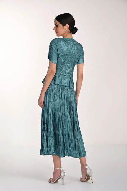 Frank lyman 268521 Woven Top & Skirt