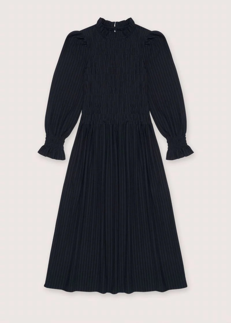 The New Society  Mars woman dress Deep graphite