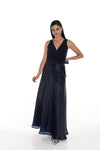 Frank lyman 249116 Navy evening dress