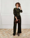 CHALK Taby pant Pine green