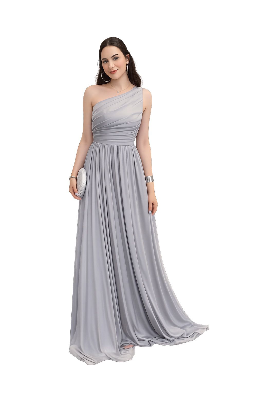 Kelsey Rose Bridesmaids 50107A dress. One shoulder.