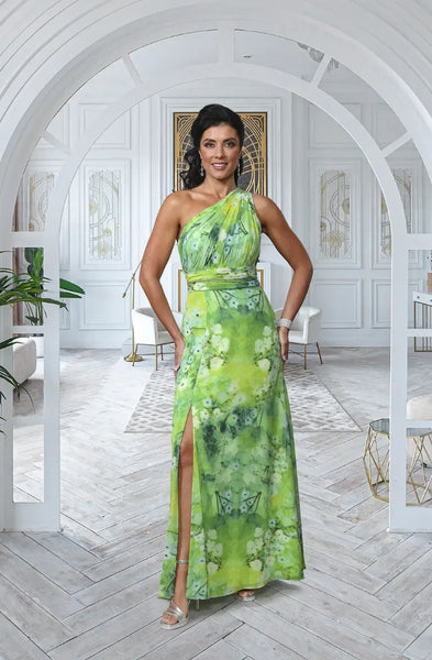 Veromia VO0980 Lime long dress