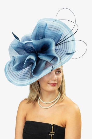 Peach Small Fascinator 065