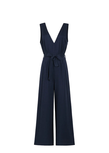 FRNCH Pakize navy blue jumpsuit