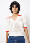 FRNCH Caine  cream sweater
