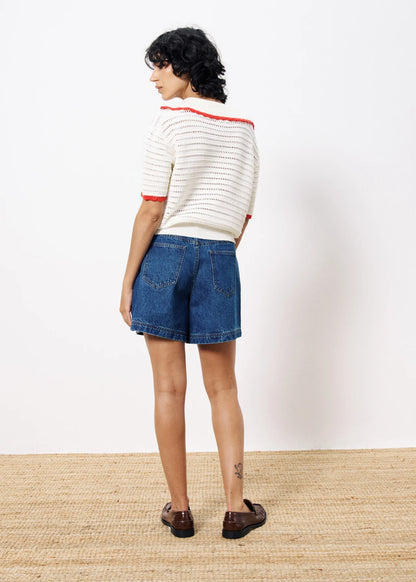 FRNCH Caine  cream sweater