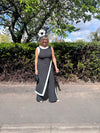 Arggidio  Jumpsuit Black and white