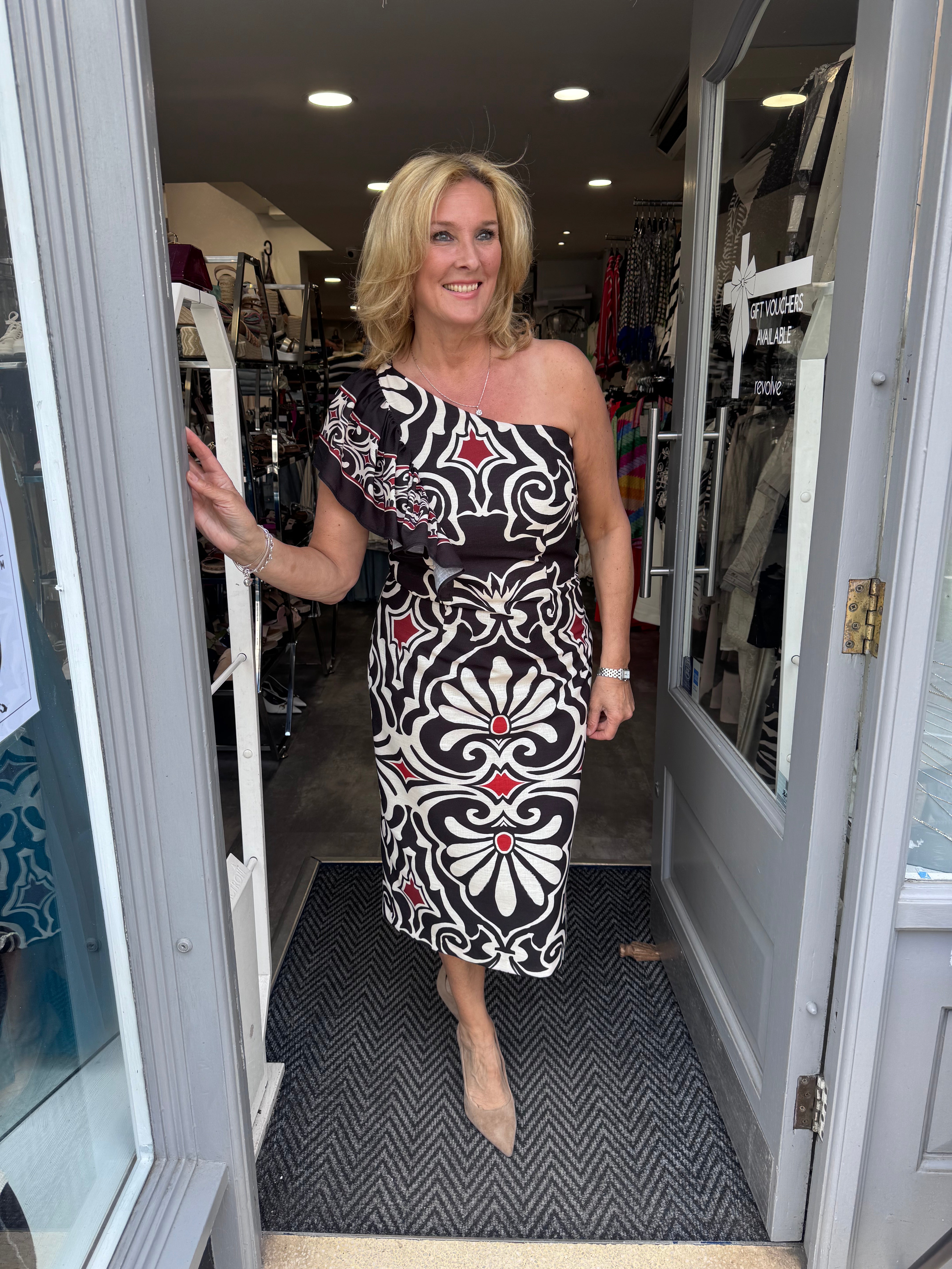 ARGGIDIO Asymmetric Dress – revolve store