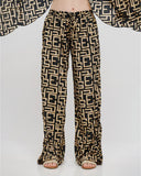 BLE 348-0745 Black Gold trouser