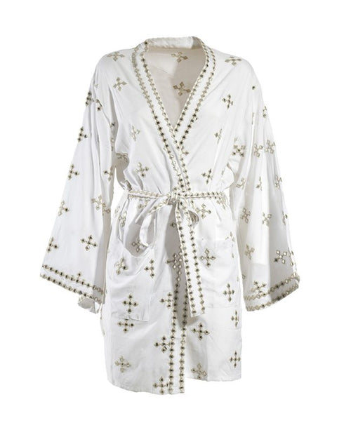 BLE 854-0006  white kimono