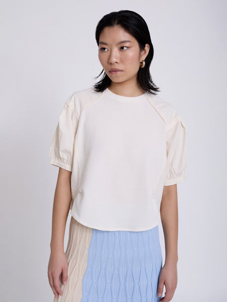 SKATIE BRAND Bitmateria poplin t-shirt
