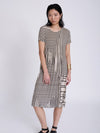 SKATIE BRAND Geometric print microfibre dress