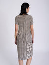SKATIE BRAND Geometric print microfibre dress