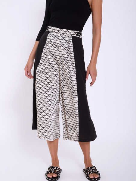 SKATIE BRAND  Satin printed Trouser