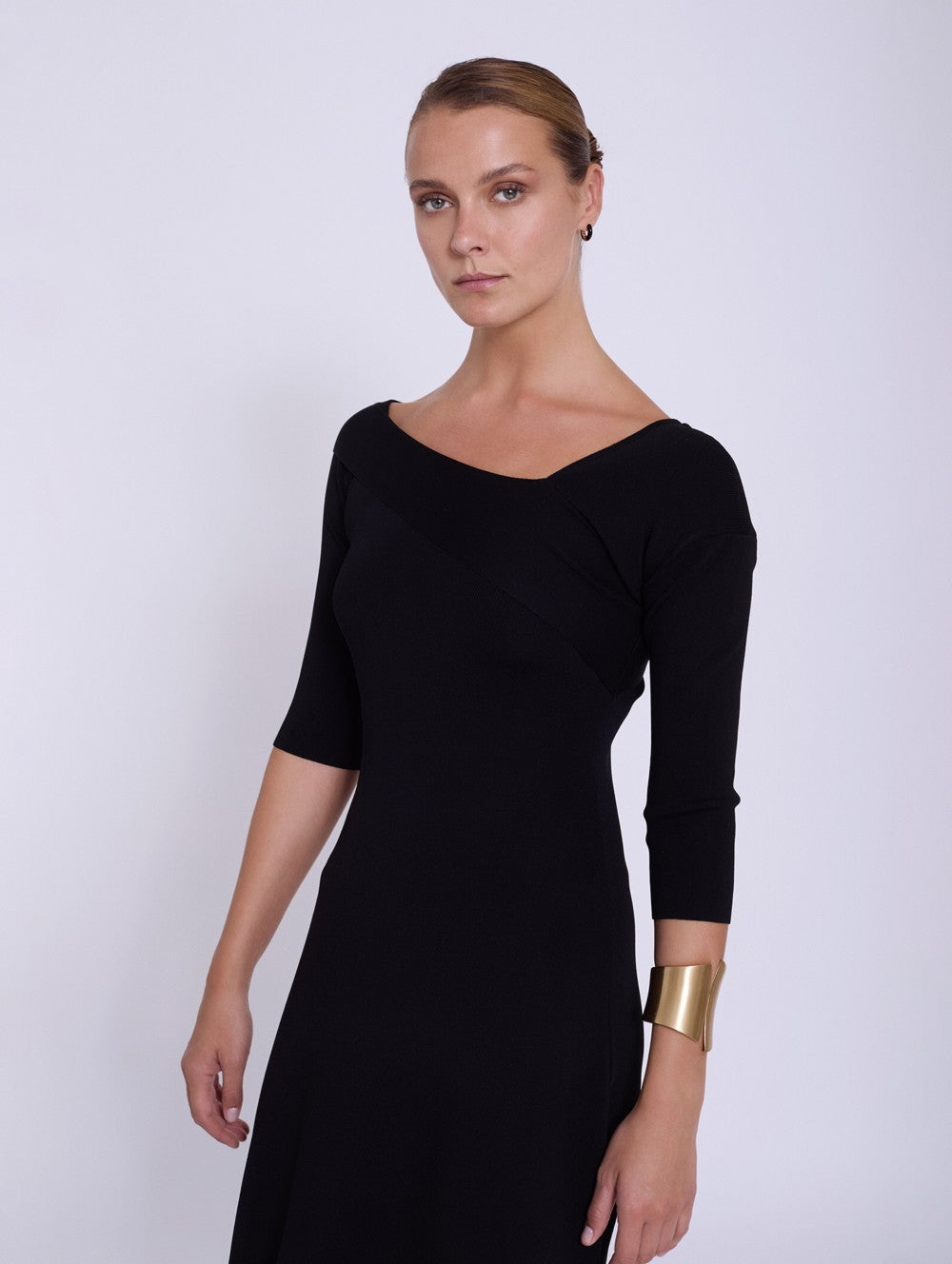 SKATIE BRAND 3/4 sleeve knit dress
