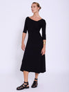 SKATIE BRAND 3/4 sleeve knit dress