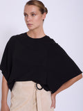 SKATIE BRAND Bar sleeve modal t-shirt