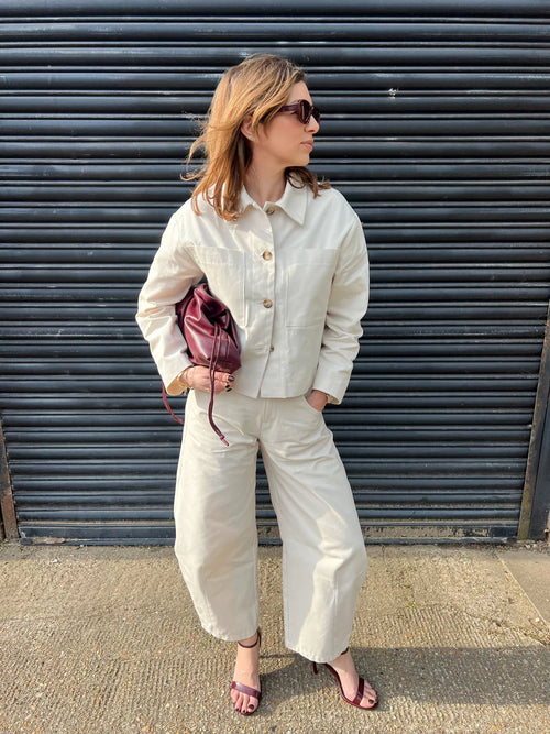 Libby Loves Erika trousers ecru