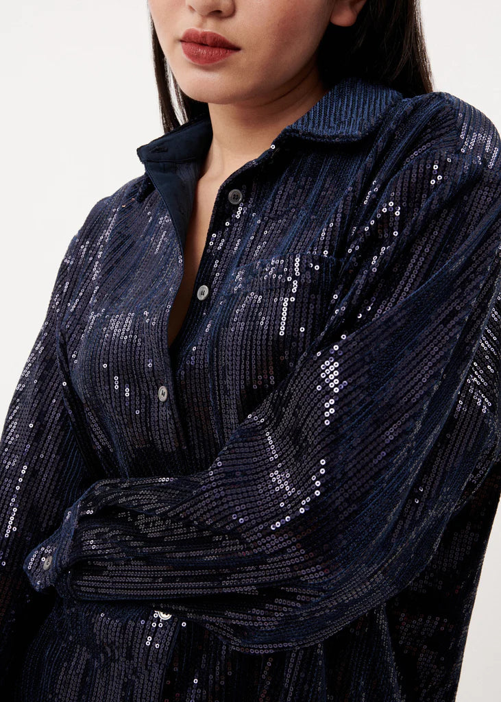 FRNCH MAELLE Sequin Shirt