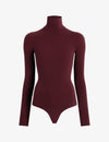 Commando Turtleneck body suit- Raisin