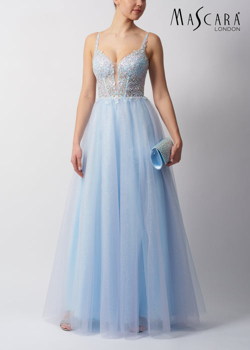 Mascara MC11514 embellished tulle Pink/Blue