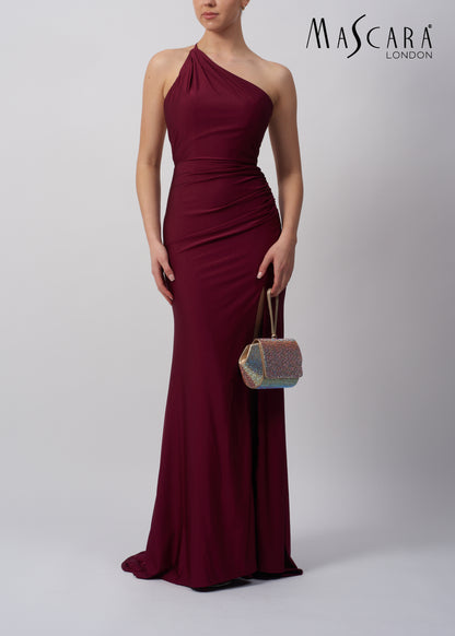 Mascara Mc12333 one shoulder Wine