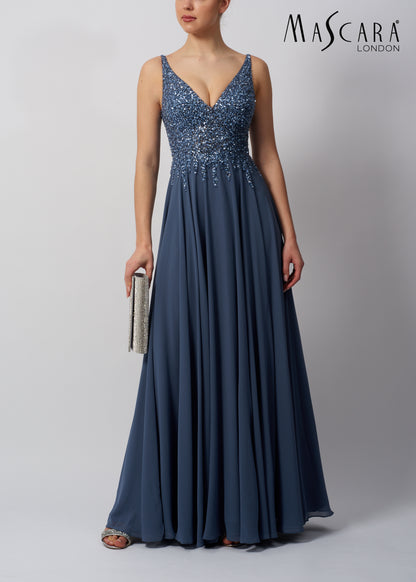 Mascara MC129515 Chiffon Dress OCEAN