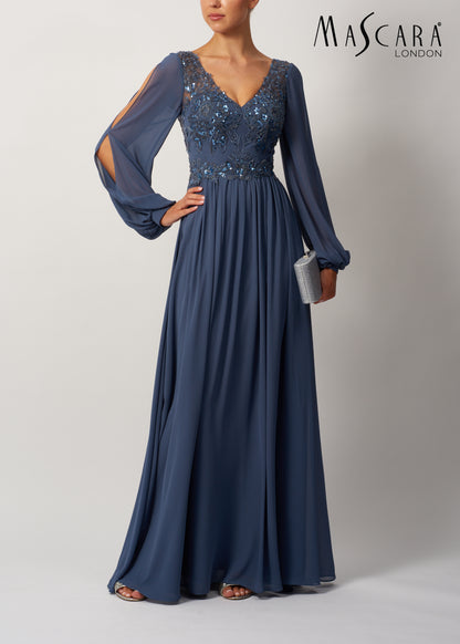 Mascara MC19424 Sleeve Lace OCEAN