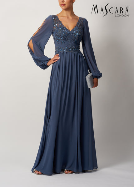 Mascara MC19424 Sleeve Lace OCEAN