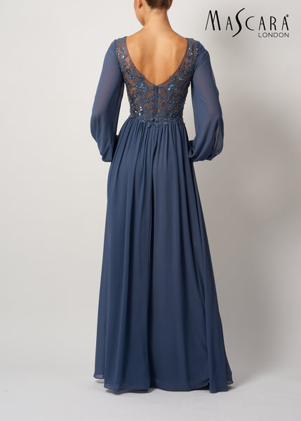 Mascara MC19424 Sleeve Lace OCEAN