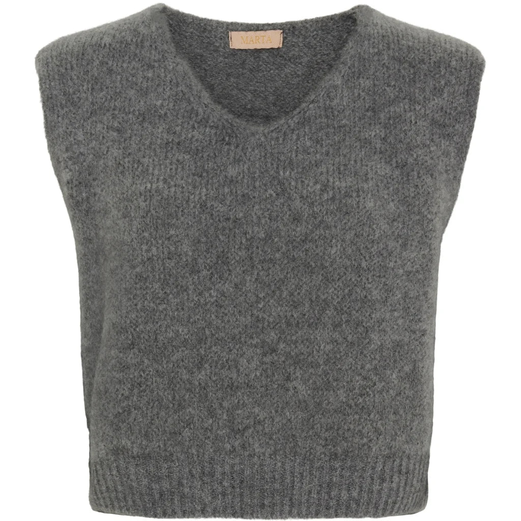 Marta Mdc Marlene Vest 5114 Anthracite