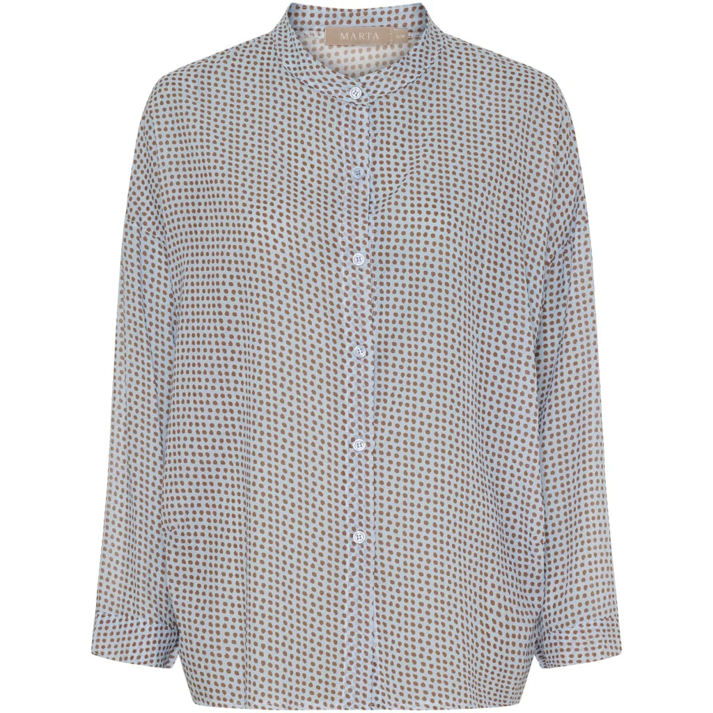 Marta  258920 Blue dot shirt